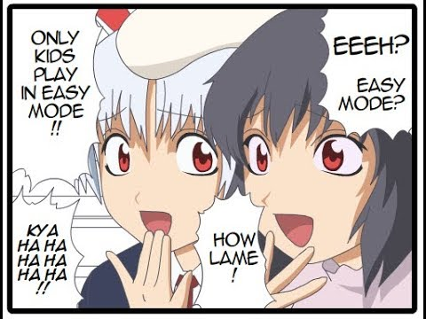 Tewi and Reisen laughing at person playing games in easy